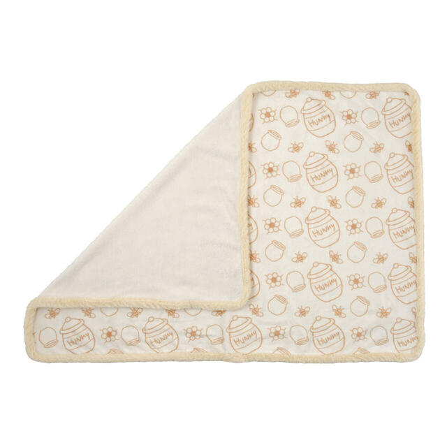 プーさん ブランケット ハニーポット柄 ぬいぐるみ付き Blanket 4,600円
