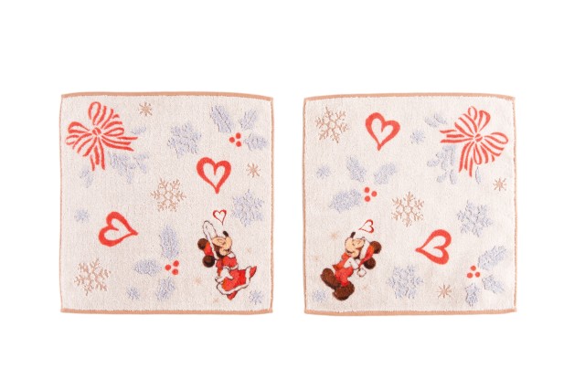 東京ディズニーランド「ディズニー・クリスマス」  ミニタオルセット（今治タオル）
