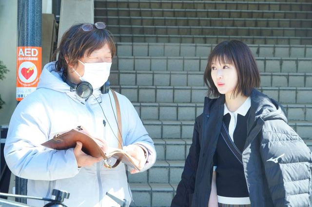 撮影現場の様子