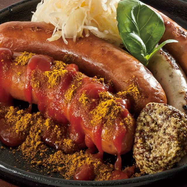 ソーセージ4種盛り合わせ