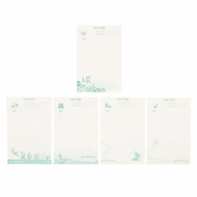 ポストカードセット 1,250円｜「ピーターパンのネバーランドアドベンチャー」をテーマにしたグッズ｜東京ディズニーシー新テーマポート「ファンタジースプリングス」｜販売店舗：東京ディズニーシー「エンポーリオ」｜発売日：2024年5月28日（火）