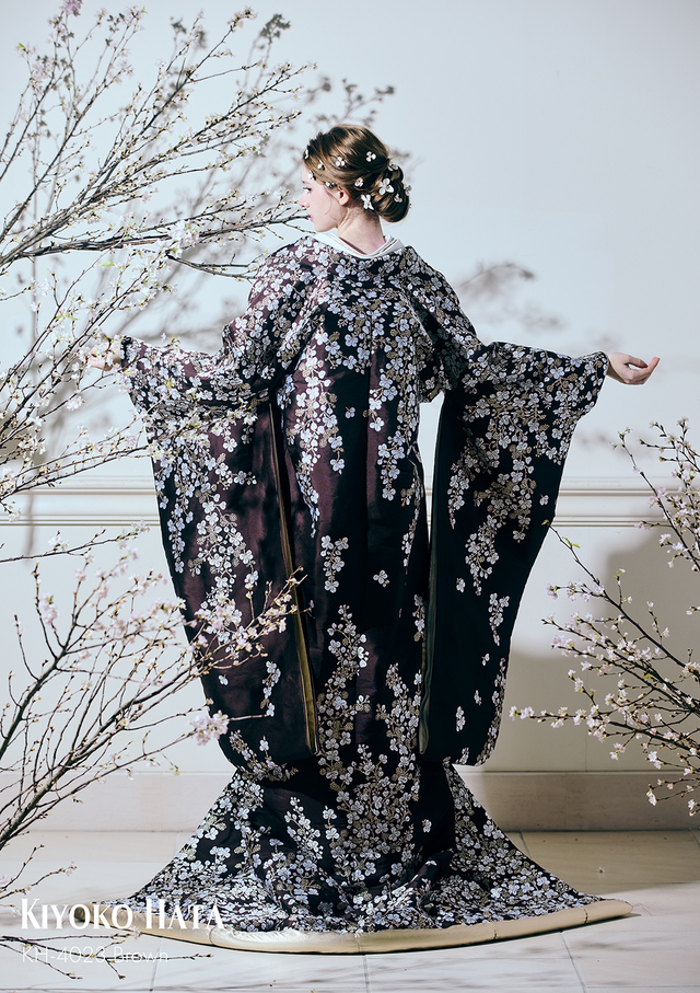 【クラウディア】KIYOKO HATA(キヨコハタ)新作ウェディングドレス|KH-4023_Brown