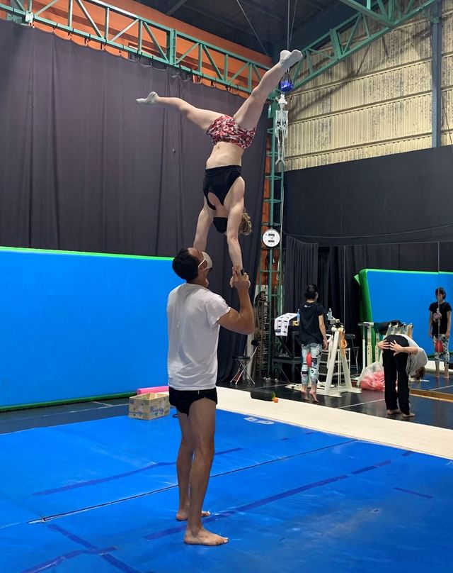 ミュージカル『ピピン』稽古の様子