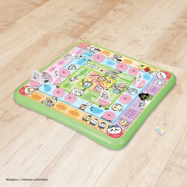 【ちいかわ ゲームパーティーすごろくとオセロも】キャラクタープレートを使えばすごろくで遊べます