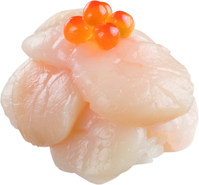  『ほたて貝柱のてんこ盛り』180円（＋税）