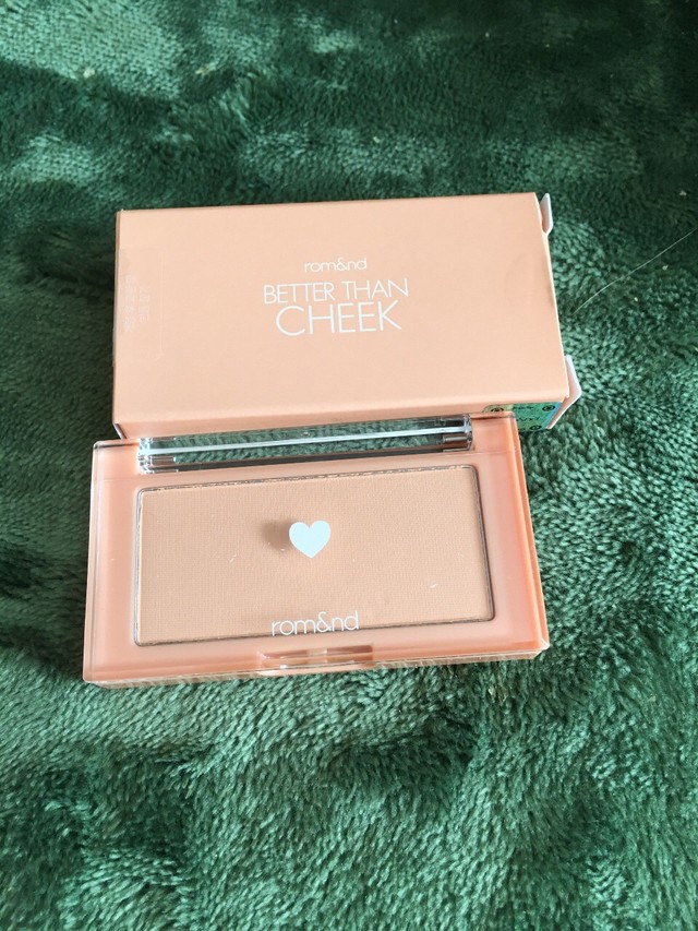 【チーク】ロムアンド rom&nd ベター ザン チーク 01 タンジェリン