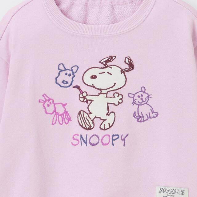 GU「PEANUTS」カンタンスウェットプルオーバー ¥1,290