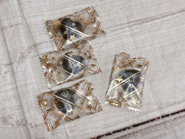 【パペットスンスンファイルケースチョコ】ハート形の個包装のチョコが4個入っていてお得!