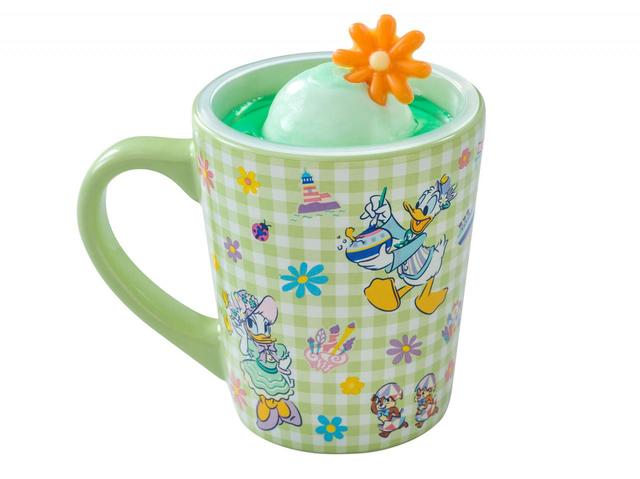 「ディズニー・イースター」レアチーズムース＆オレンジゼリー、スーベニアカップ付き 900円｜東京ディズニーランド「スウィートハート・カフェ」