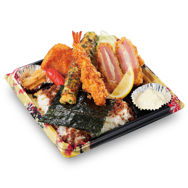 「かつやの海苔弁」テイクアウト790円(税込869円)