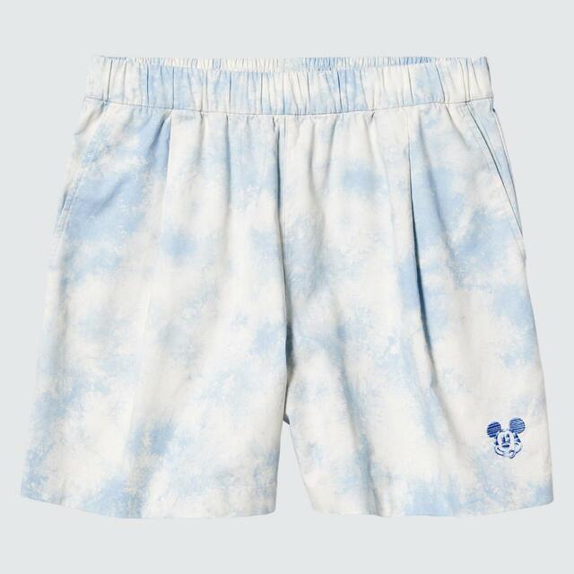 イージーショートパンツ 1,990円|ユニクロ UT「ディズニー イン ブルー」