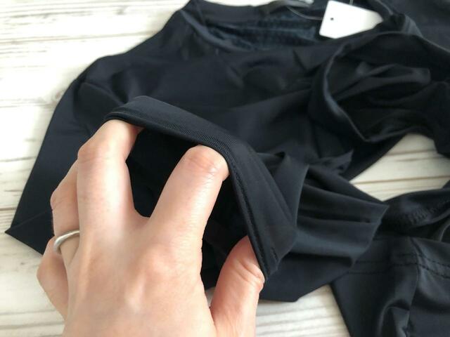 【ワークマン レディースクールシールドネオ冷感長袖クルーネック】伸縮性があります