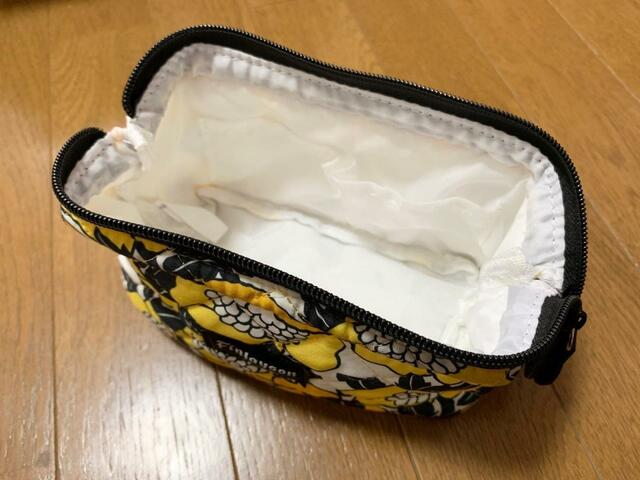 【リンネル×フィンレイソン 付録ポーチ】中のものを取り出しやすい！