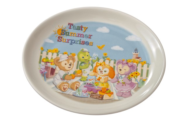 「ダッフィー&フレンズのテイスティ・サマー・サプライズ」スーベニアプレート