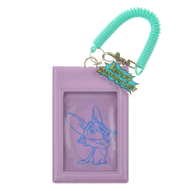 ジュディ・ホップス&ニック・ワイルド、ゾウフィニック 定期入れ・パスケース スタンドタイプ ZOOTOPIA COMIC STYLE 1,500円