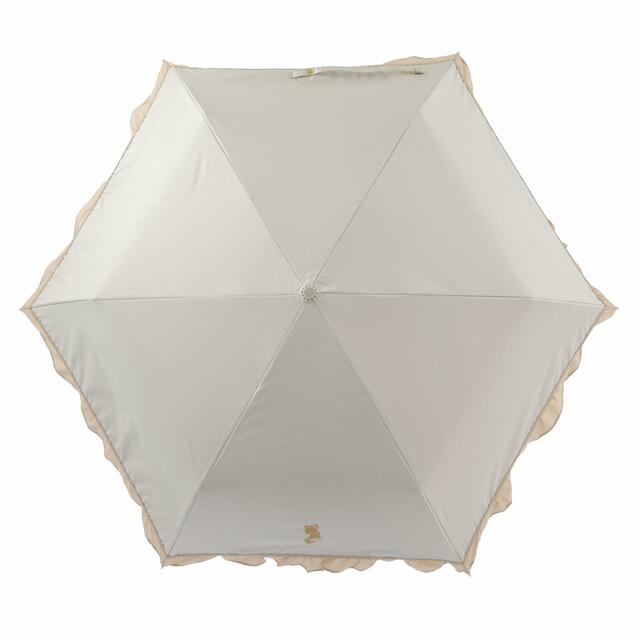 【Wpc.】ベル 日傘 折りたたみ式 晴雨兼用 フリル SHINY DAY 4,000円