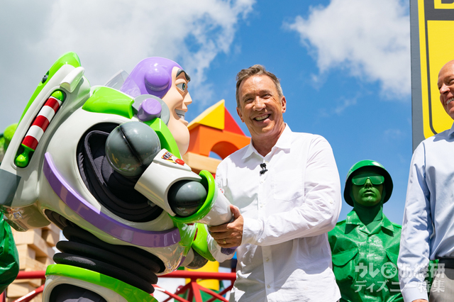 ディズニー・ハリウッド・スタジオ「トイ・ストーリー・ランド」竣工式