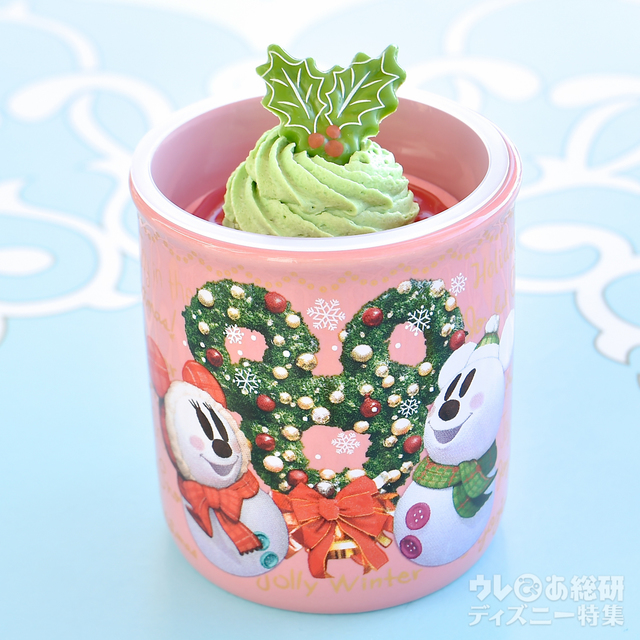 ラズベリー＆チョコレートムース、スーベニアカップ付き 750円｜東京ディズニーランド