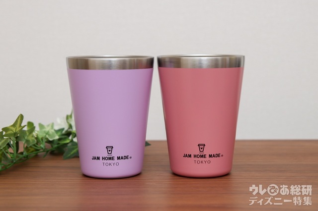 ミニーのデザインはピンク&パープル