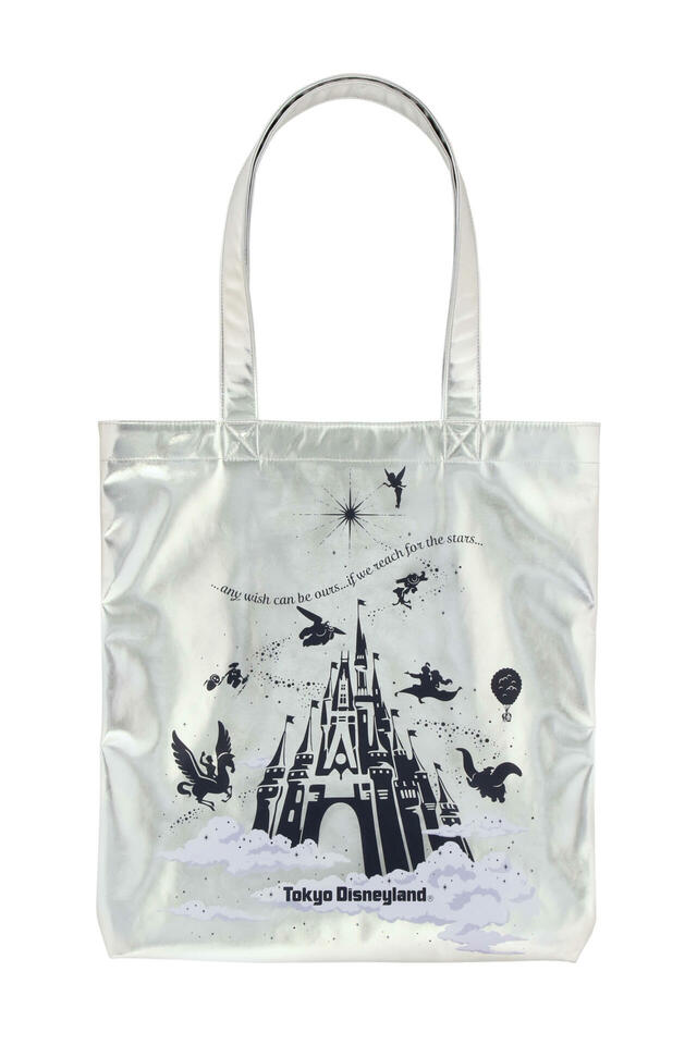 トートバッグ 4,200円｜東京ディズニーランド新ナイトタイムエンターテイメント「Reach for the Stars」グッズ｜販売店舗：東京ディズニーランド「グランドエンポーリアム」｜発売日：2024年9月19日（木）