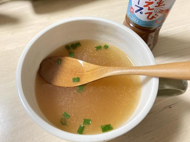 【KALDI】南蛮えびスープ／お湯で割るだけなので簡単