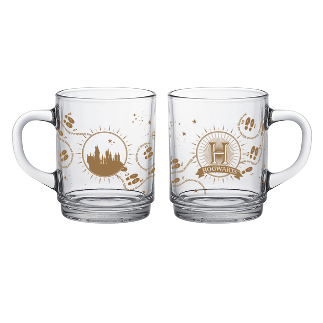 【Harry Potter Cafe】ガラスマグカップ(税込¥2,200)