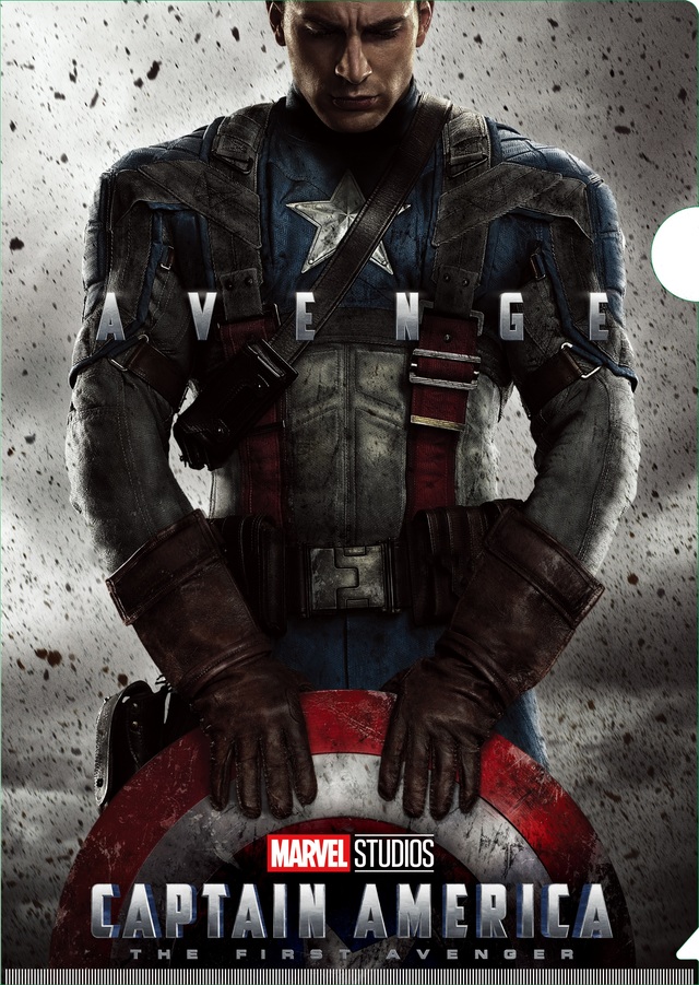 クリアファイルセットB（キャプテン・アメリカ）