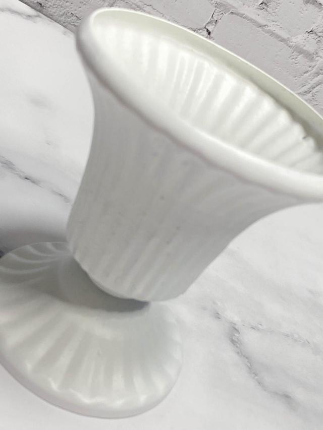 【ナチュラルキッチン】ブリキカップゴブレット　WH／税込330円