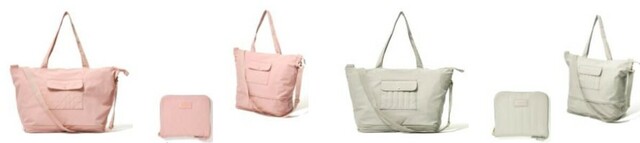 「キルティング 2WAYキャリーオントート」　各￥4,200