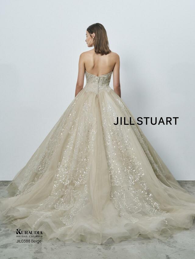 【JILL STUART(ジルスチュアート)新作ウェディングドレス】JIL0388-Beige