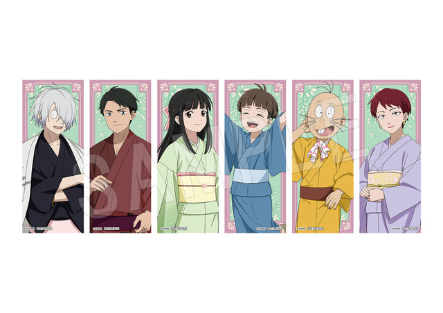 「和紙風ステッカー」【「鬼太郎誕生 ゲゲゲの謎」コラボカフェ開催】