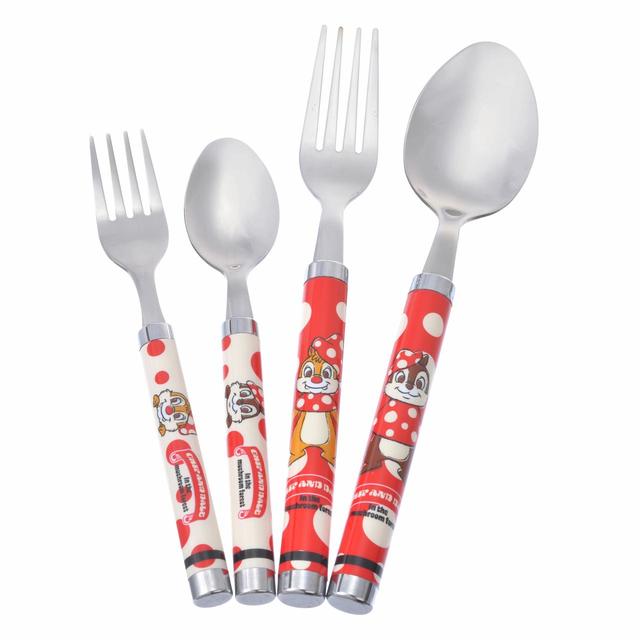 チップ＆デール カトラリーセット Mushroom Forest 1,980円