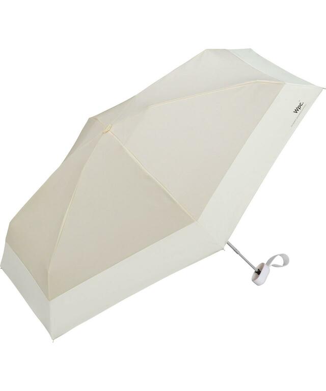 【Wpc.のおしゃれ日傘売上ランキング 1位】「Wpc. 遮光切り継ぎタイニー ベージュ」3,410円（税込）