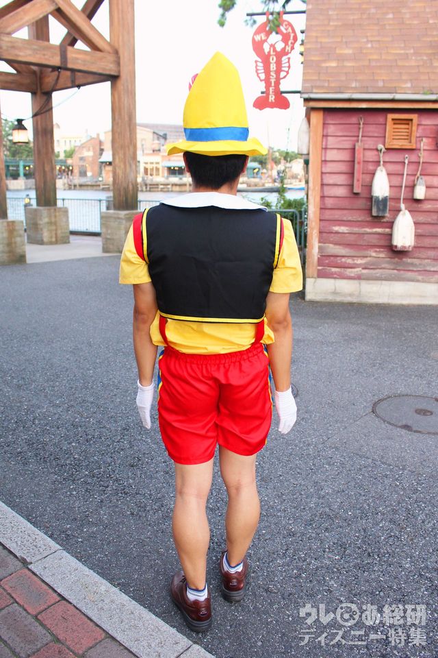 ピノキオ（※一般ゲストの方の許可をいただいて撮影しています）