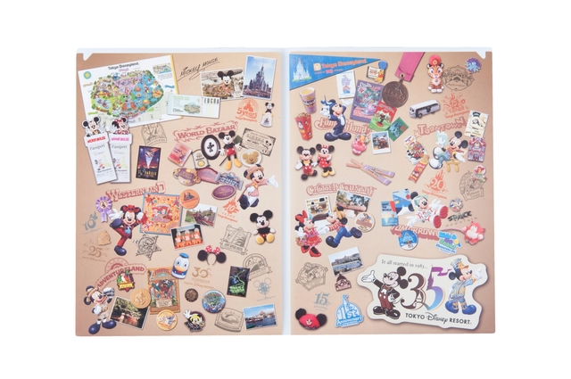 ダブルポケットホルダー｜東京ディズニーリゾート35周年“Happiest Celebration! ”スペシャルグッズ