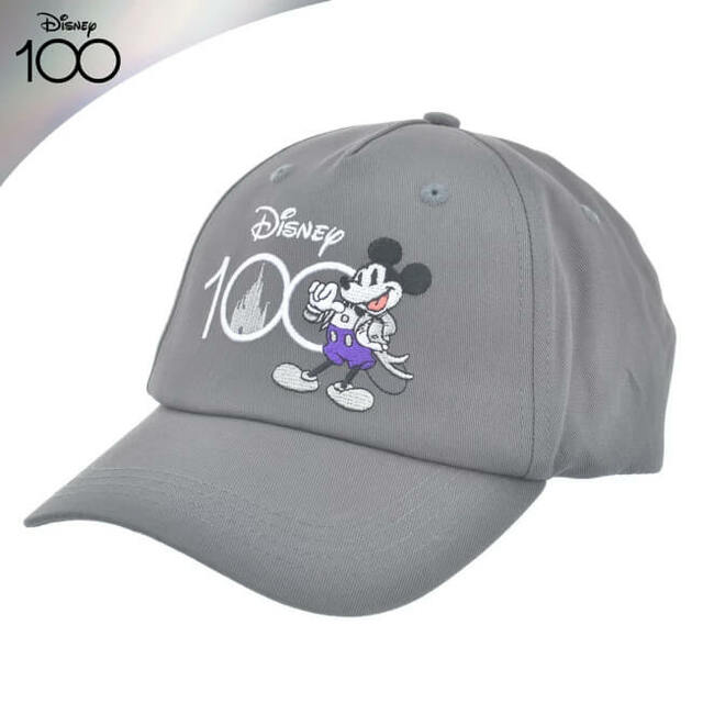 ミッキー 帽子・キャップ グレー The Disney100 Platinum Celebration Collection 4,400円