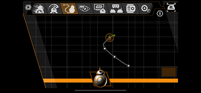 Draw&Driveは線を描いた軌道で動く