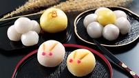 十五夜にあわせて発売される和菓子
