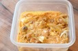 【黄金比「てりやきのたれ」・電子レンジで親子丼】さらに電子レンジで加熱する