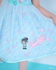 総柄ワンピース 22,880円｜mezzo piano ディズニー『シュガー・ラッシュ』
