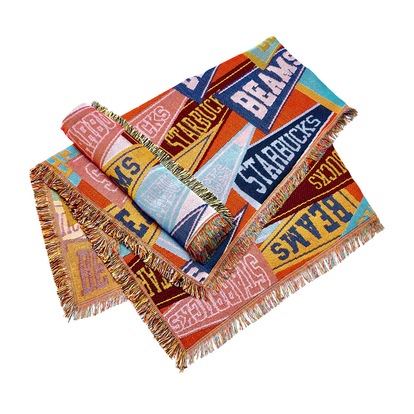 スターバックス×BEAMS コラボ 曲がり スローケット Pennant Design