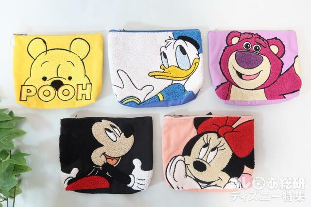 ワークマン　Disneyサガラ刺繍ポーチ　