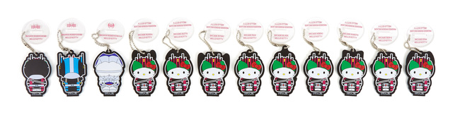 アクリルキーホルダー 各 660円（裏面）