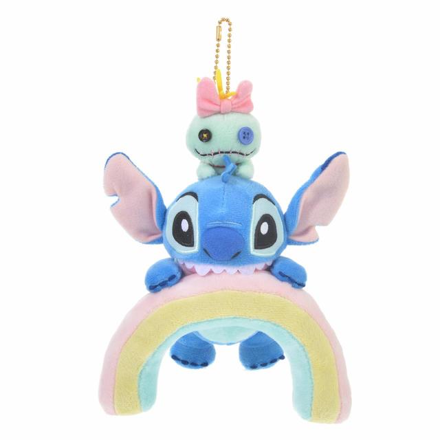 ぬいぐるみキーチェーン ＜スティッチ&スクランプ＞ 3300円