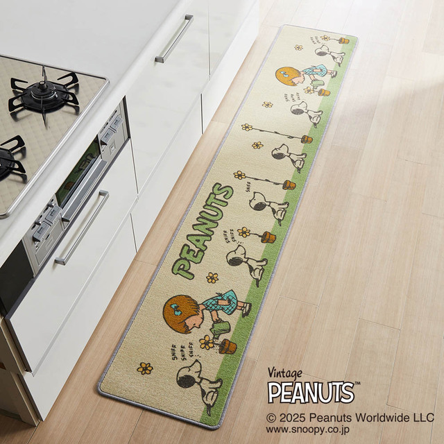 プリントキッチンマット 「スヌーピー」｜￥2,990～5,890（税込）