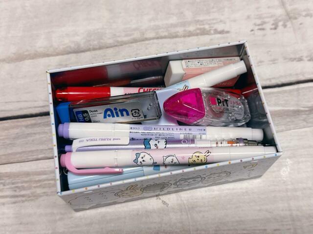 ステーショナリーの整理にもおすすめ！