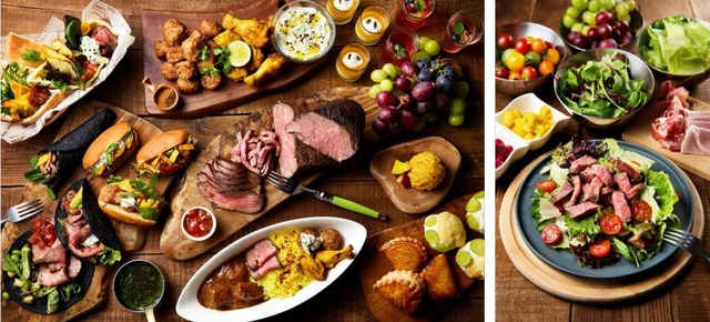 「つながるミートパーティー」<期間:2025年8月30日~10月31日>【無限大に肉料理のアレンジが楽しめる“肉々しい“ブッフェ!オリエンタルホテルズ&リゾーツ4施設で同時開催!】