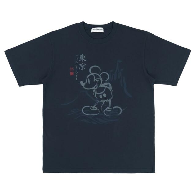 Tシャツ 3,000円|東京ディズニーリゾート「和をテーマにしたミッキーマウスとミニーマウスのグッズ」|販売店舗:東京ディズニーランド「グランドエンポーリアム」、東京ディズニーシー「スリーピーホエール・ショップ」|発売日:2026年6月4日(木)