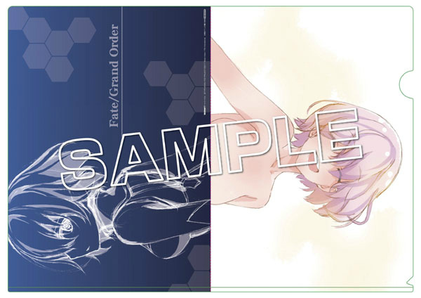 文教堂/アニメガ特典　『Fate/Grand Order』OP原画A4クリアファイル