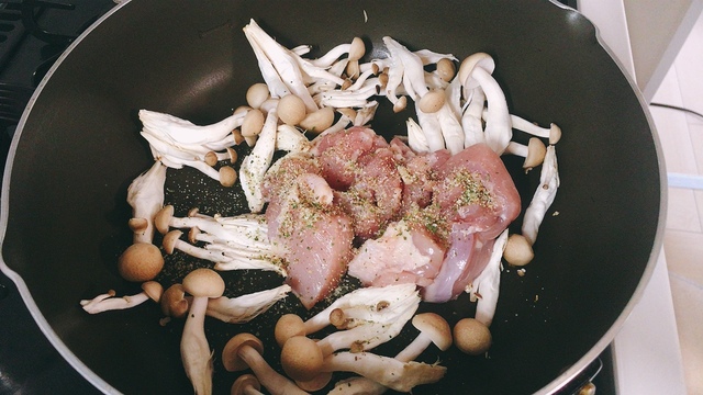 【カレー×グラタン】イタリアンソルトで味付け